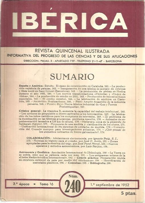 IBERICA. N. 240.