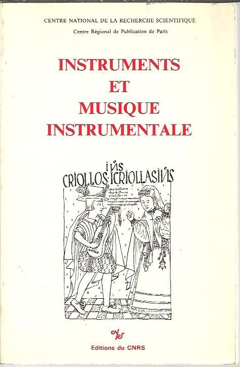 INSTRUMENTS ET MUSIQUE INSTRUMENTALE.