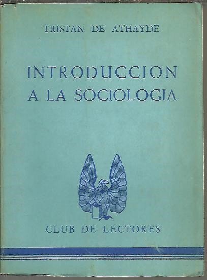 INTRODUCCION A LA SOCIOLOGIA.
