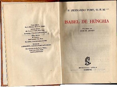 ISABEL DE HUNGRIA.