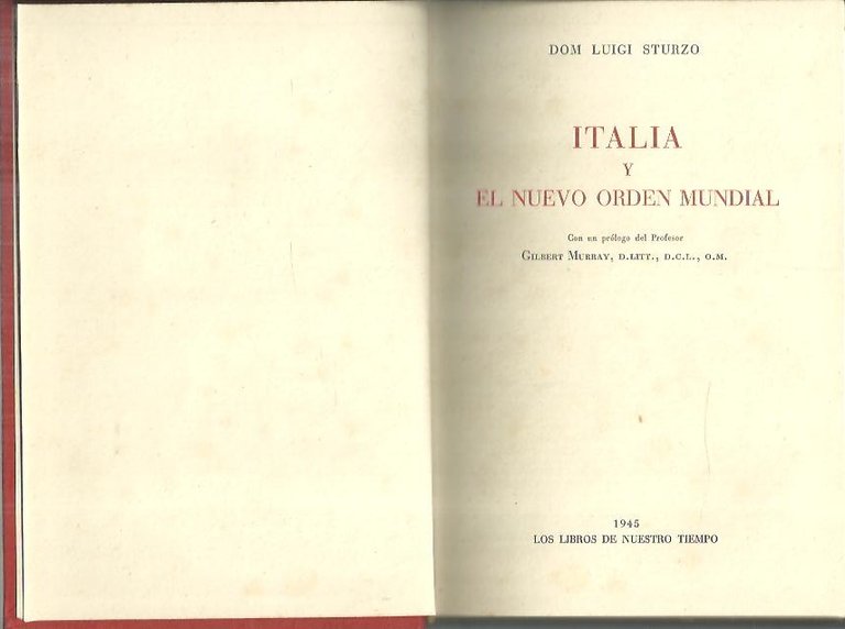 ITALIA Y EL NUEVO ORDEN MUNDIAL.