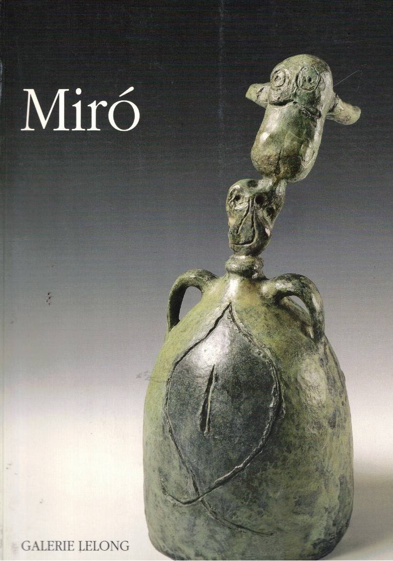 JOAN MIRO. CHASSEUR DE SIGNES, DANS LE BRONZE, SUR LA …