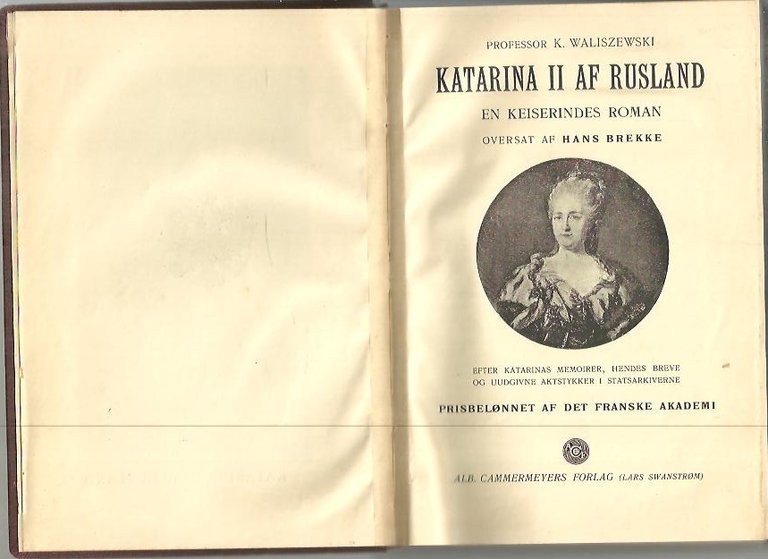 KATARINA II AF RUSLAND.