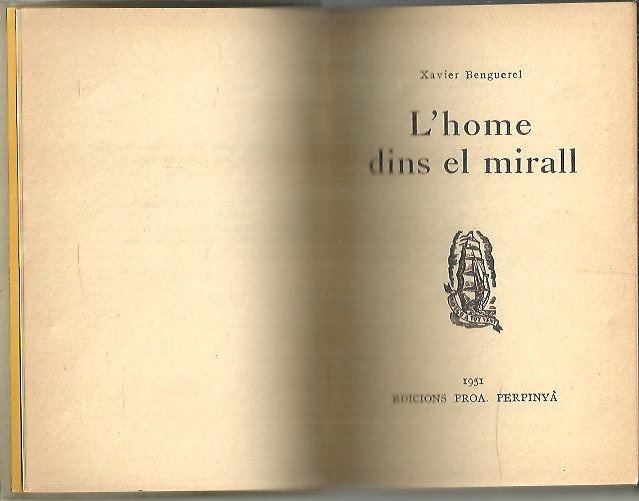 L'HOME DINS EL MIRALL.