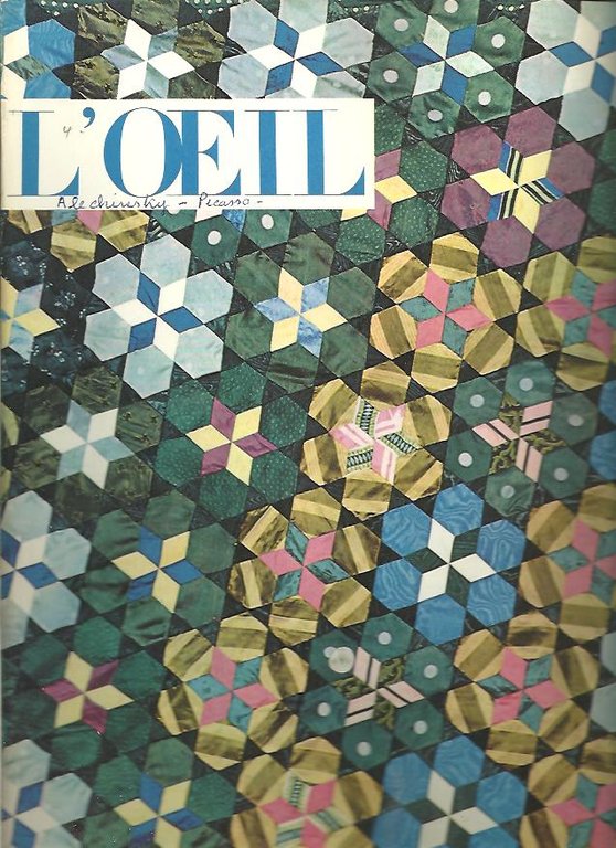 L'OEIL. REVUE D'ART MENSUELLE. NUMERO 82. OCTOBRE 1961.