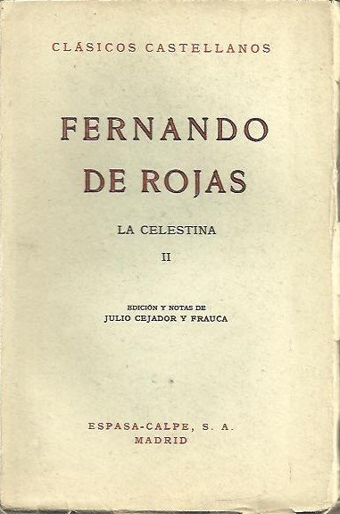 LA CELESTINA. II.