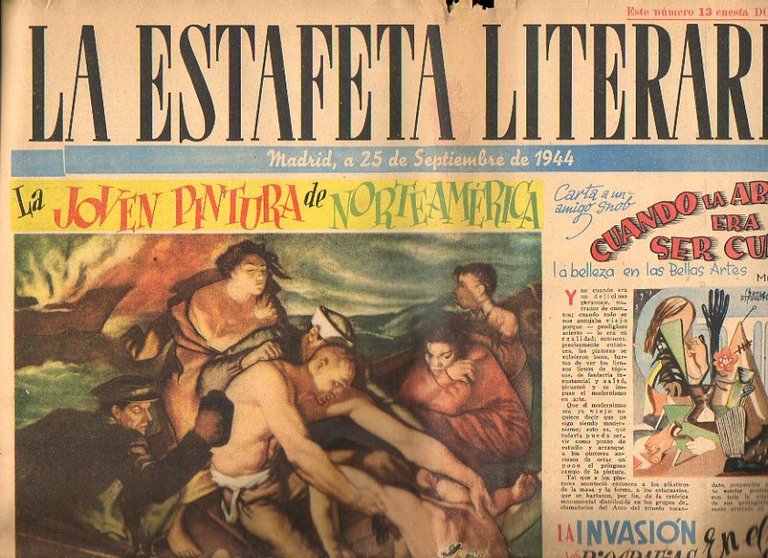LA ESTAFETA LITERARIA. NUMERO 13. MADRID, 25 DE SEPTIEMBRE DE …