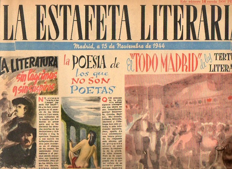 LA ESTAFETA LITERARIA. NUMERO 16. MADRID, 15 DE NOVIEMBRE DE …
