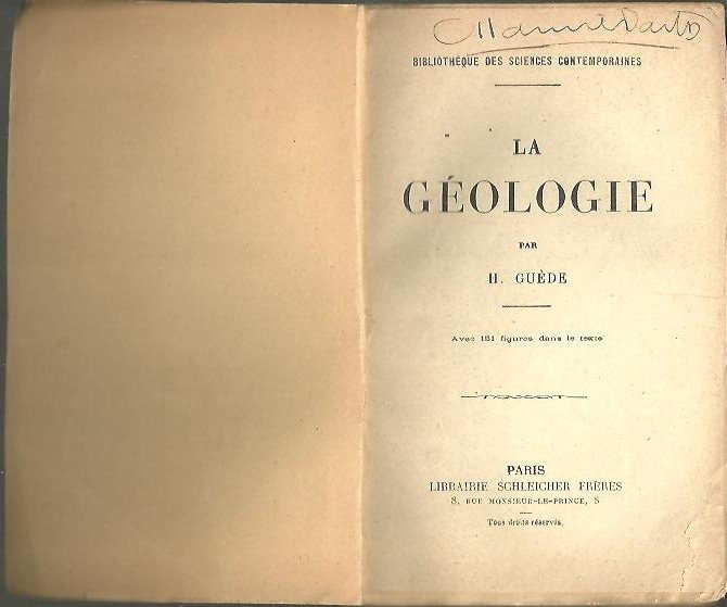 LA GEOLOGIE.