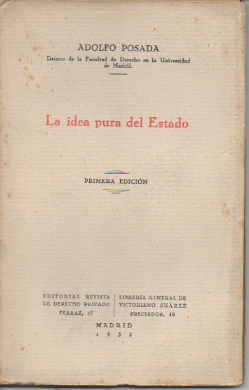 LA IDEA PURA DEL ESTADO.
