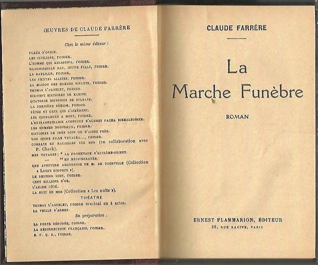 LA MARCHE FUNEBRE.
