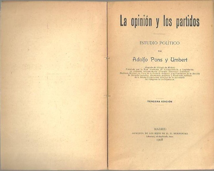 LA OPINION Y LOS PARTIDOS. ESTUDIO POLITICO. | Immagine Gallery 2