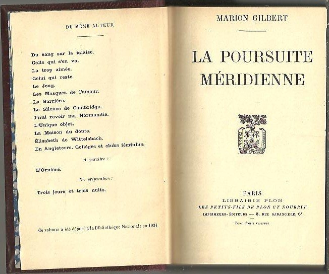 LA POURSUITE MERIDIENNE. | Immagine Gallery 2