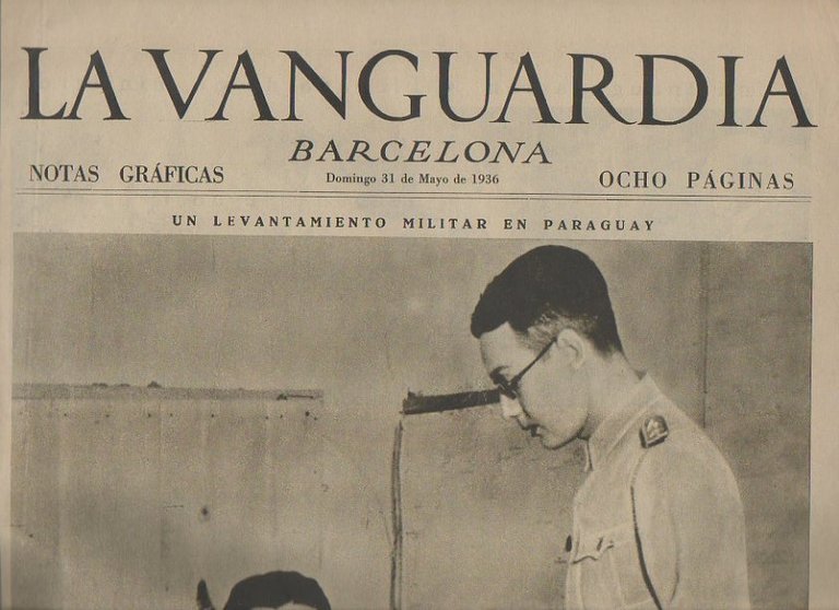 LA VANGUARDIA. BARCELONA. NOTAS GRAFICAS. DOMINGO 31 DE MAYO DE …