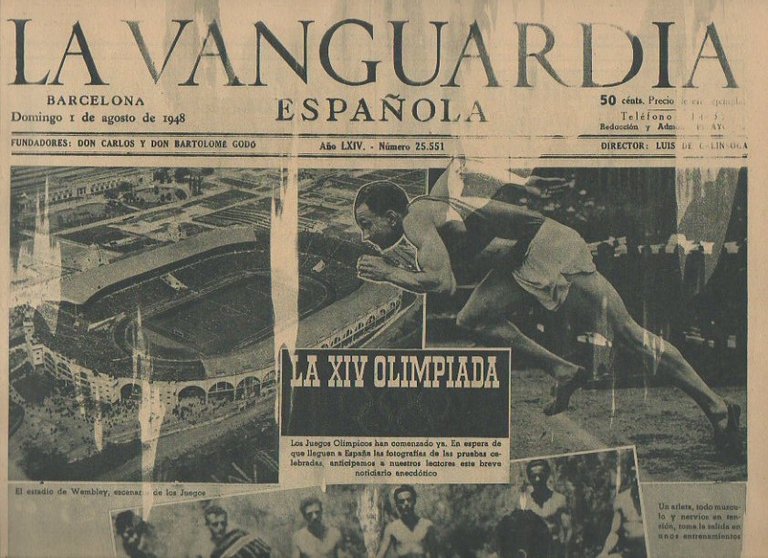 LA VANGUARDIA ESPAÑOLA. AÑO LXIV. NUMERO 25.551. DOMINGO 1 DE …