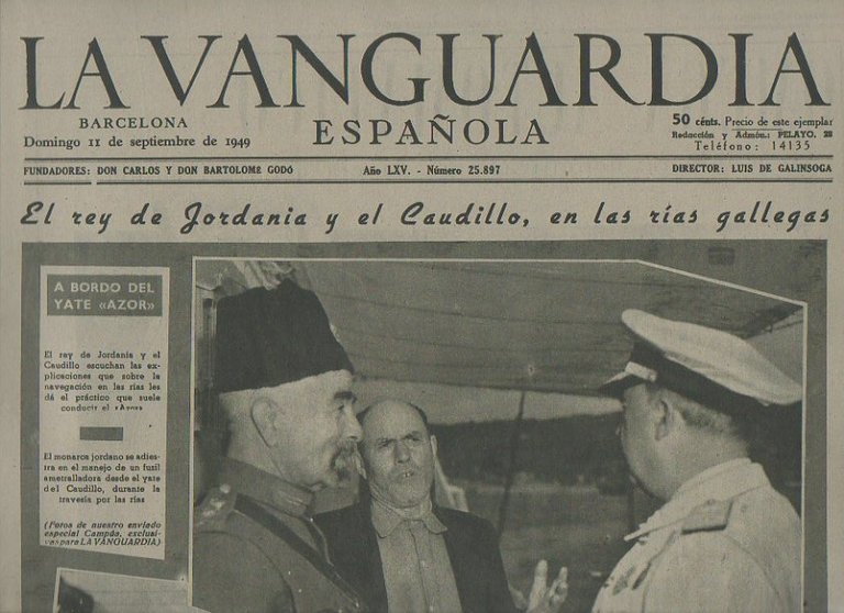 LA VANGUARDIA ESPAÑOLA. AÑO LXV. NUMERO 25.897. DOMINGO 11 DE …