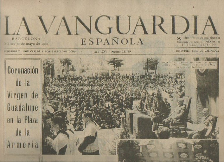 LA VANGUARDIA ESPAÑOLA. AÑO LXVI. NUMERO 26.119. MARTES 30 MAYO …