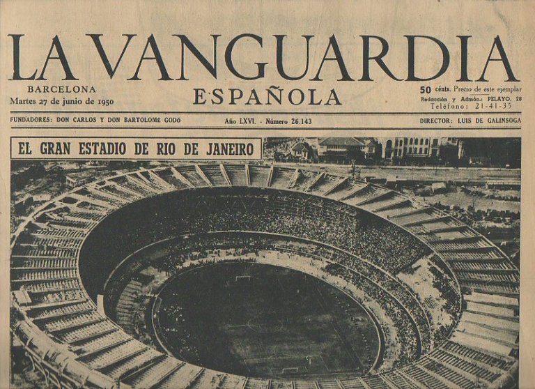 LA VANGUARDIA ESPAÑOLA. AÑO LXVI. NUMERO 26.131. MARTES 27 DE …