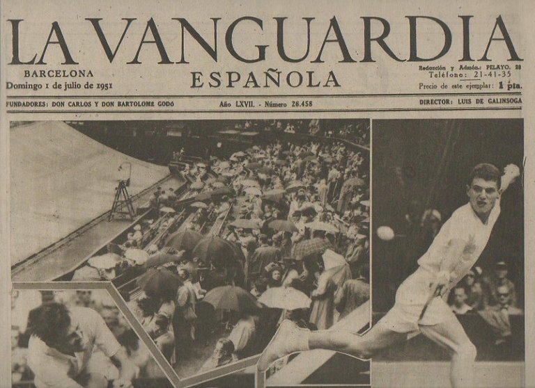 LA VANGUARDIA ESPAÑOLA. AÑO LXVII. NUMERO 26.458. DOMINGO 1 DE …