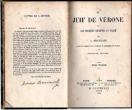 LE JUIF DE VERONE OU LES SOCIETES SECRETES EN ITALIE. | Immagine Gallery 2