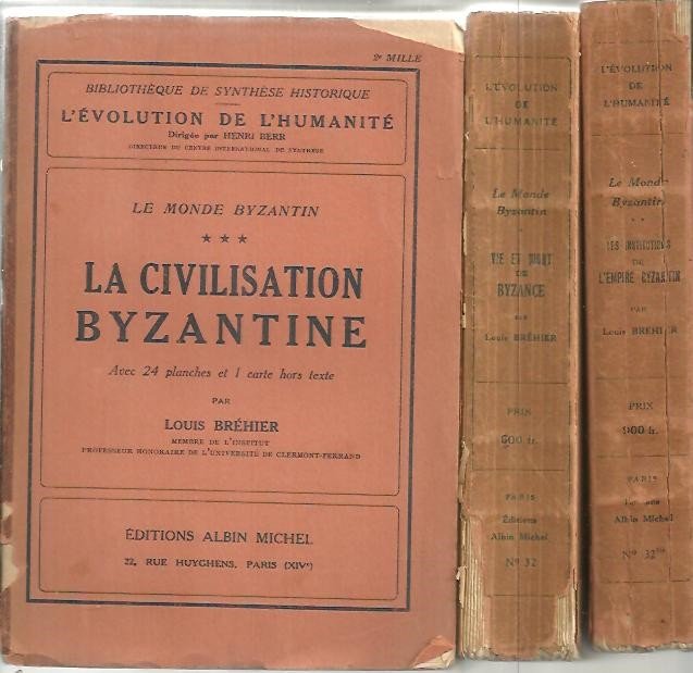 LE MONDE BYZANTIN. I. VIE ET MORT DE BYZANCE. II. …