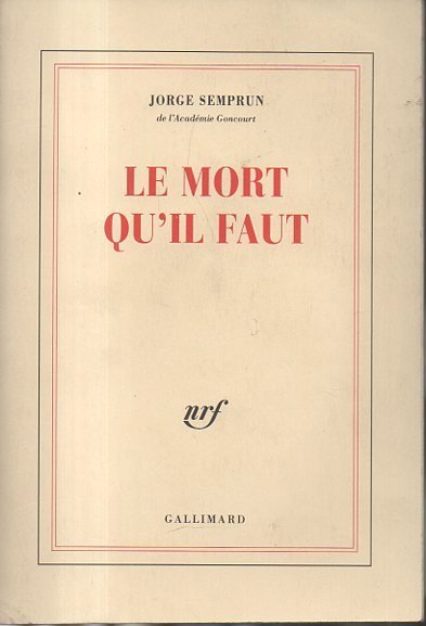 LE MORT QU'IL FAUT.