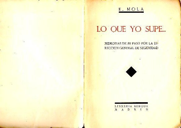 LO QUE YO SUPE… MEMORIAS DE MI PASO POR LA …