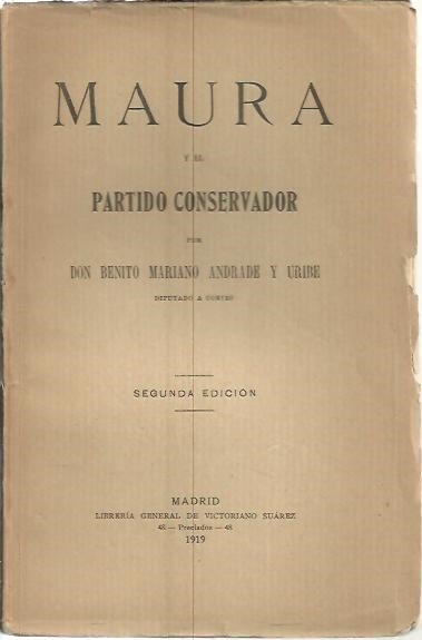 MAURA Y EL PARTIDO CONSERVADOR.