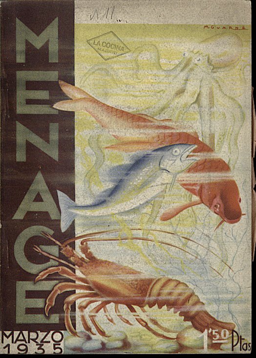 MENAGE. REVISTA MENSUAL PARA LA MUJER Y EL HOGAR. N. …