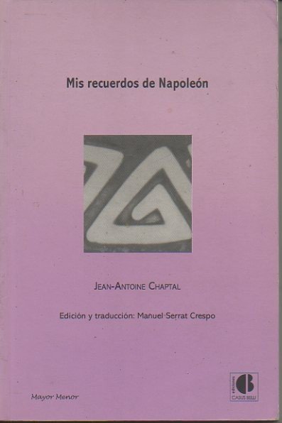 MIS RECUERDOS DE NAPOLEON.