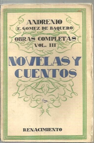 NOVELAS Y CUENTOS.