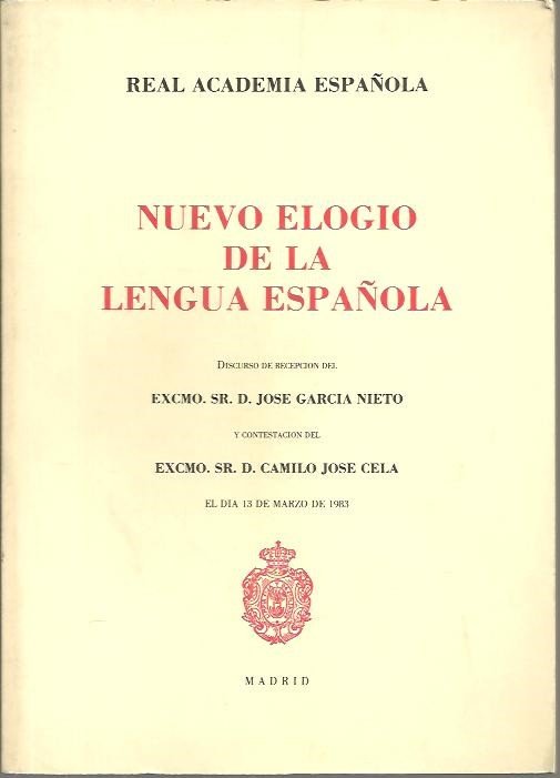 NUEVO ELOGIO DE LA LENGUA ESPAÑOLA.