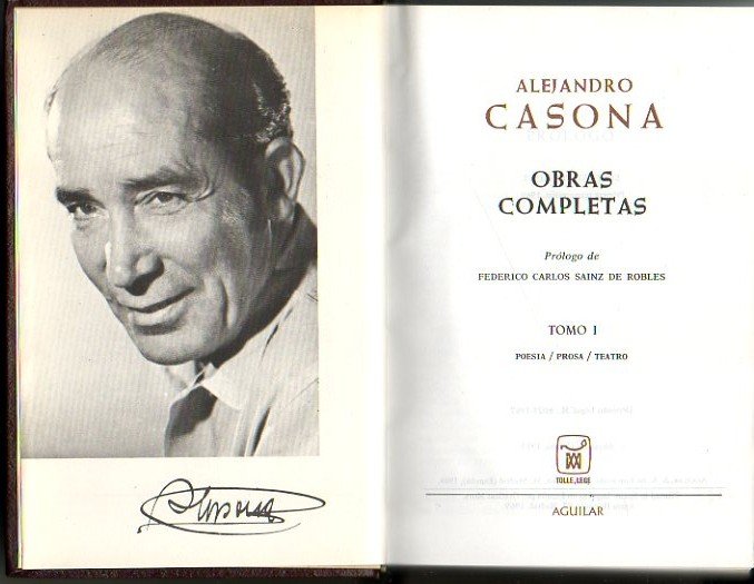 OBRAS COMPLETAS. I. POESIA. PROSA. TEATRO. II. TEATRO. TEATRO INFANTIL. …