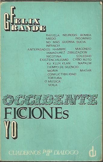 OCCIDENTE, FICCIONES, YO.