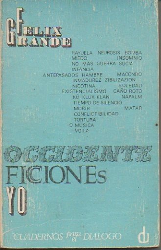 OCCIDENTE, FICCIONES, YO.