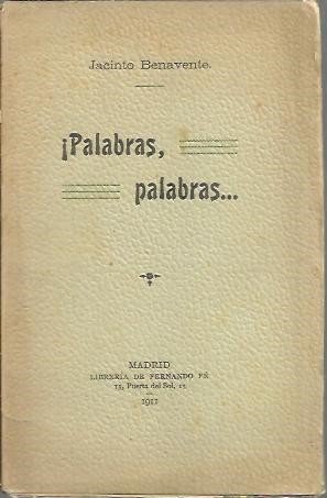 PALABRAS, PALABRAS.