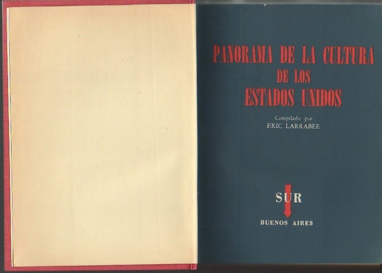 PANORAMA DE LA CULTURA DE LOS ESTADOS UNIDOS.