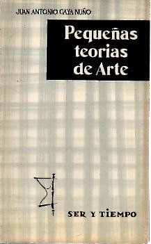 PEQUEÑAS TEORIAS DE ARTE.