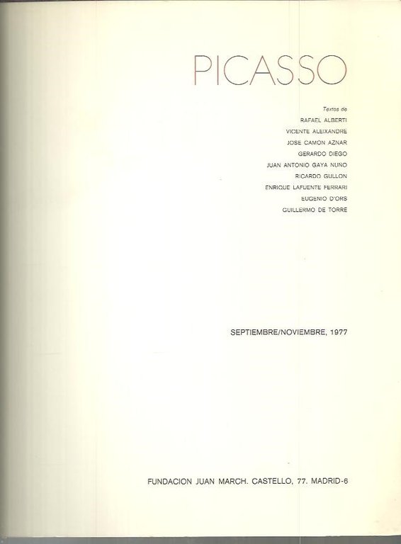 PICASSO.
