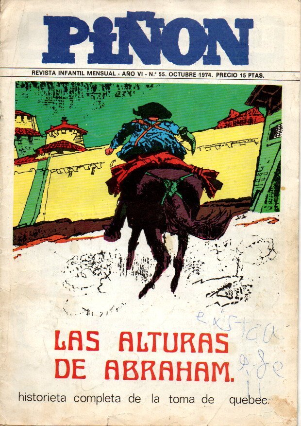 PIÑON. REVISTA INFANTIL MENSUAL. AÑO VI. N. 55. 1974.