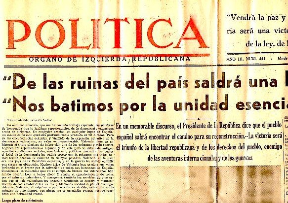 POLITICA. AÑO III. N. 441. 22-ENERO-1937.