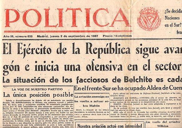 POLITICA. AÑO III. N. 635. 2-SEPTIEMBRE-1937.