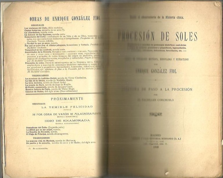 PROCESION DE SOLES.