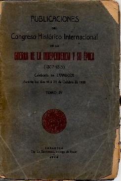 PUBLICACIONES DEL CONGRESO HISTORICO INTERNACIONAL DE LA GUERRA DE LA …