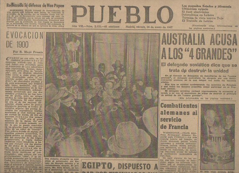 PUEBLO. AÑO VIII. NUM. 2.133. MADRID, VIERNES, 24 DE ENERO …