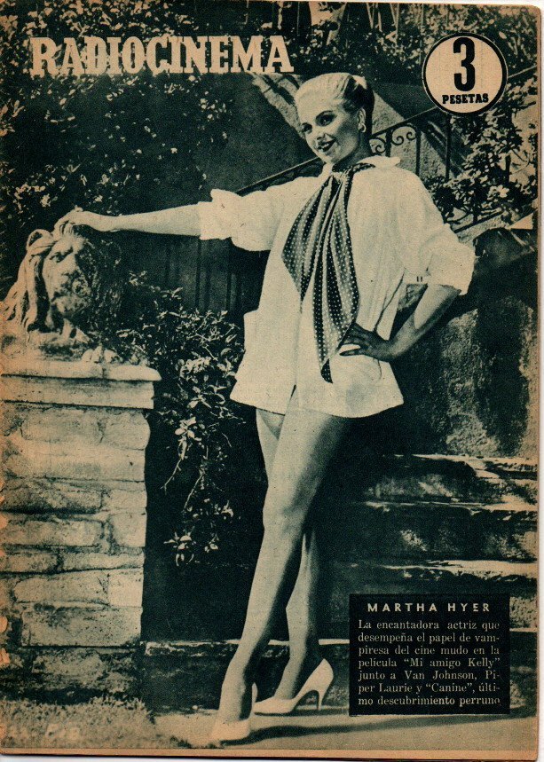 RADIOCINEMA. REVISTA CINEMATOGRAFICA NACIONAL. AÑO XVIII. NUMERO 369. SABADO 17 …