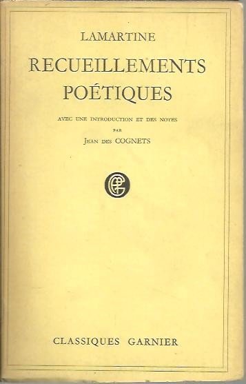 RECUEILLEMENTS POETIQUES.