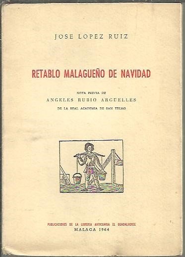 RETABLO MALAGUEÑO DE NAVIDAD.