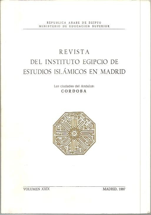 REVISTA DEL INSTITUTO EGIPCIO DE ESTUDOS ISLAMICOS EN MADRID. LAS …