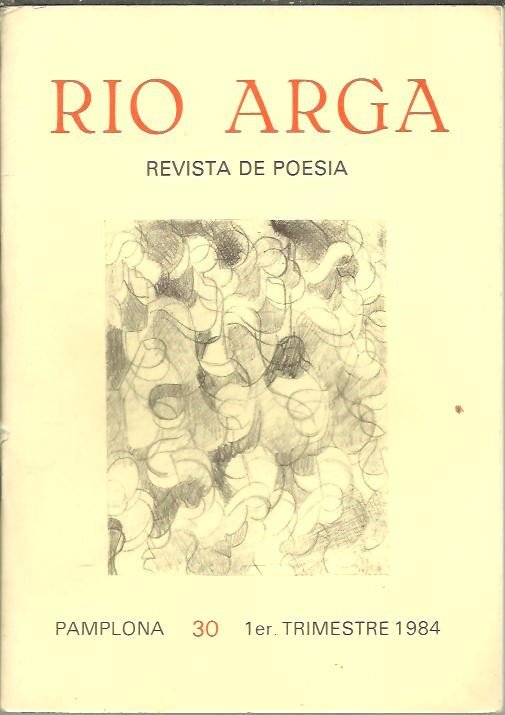 RIO ARGA. REVISTA DE POESIA. N. 30.